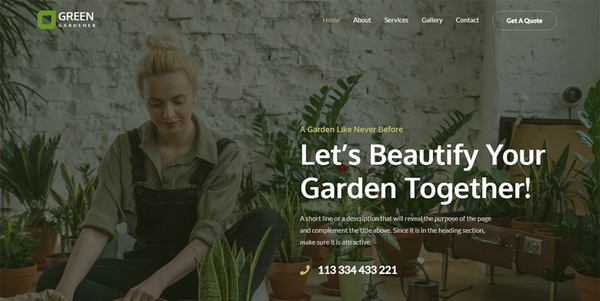 Gardener 02 Home