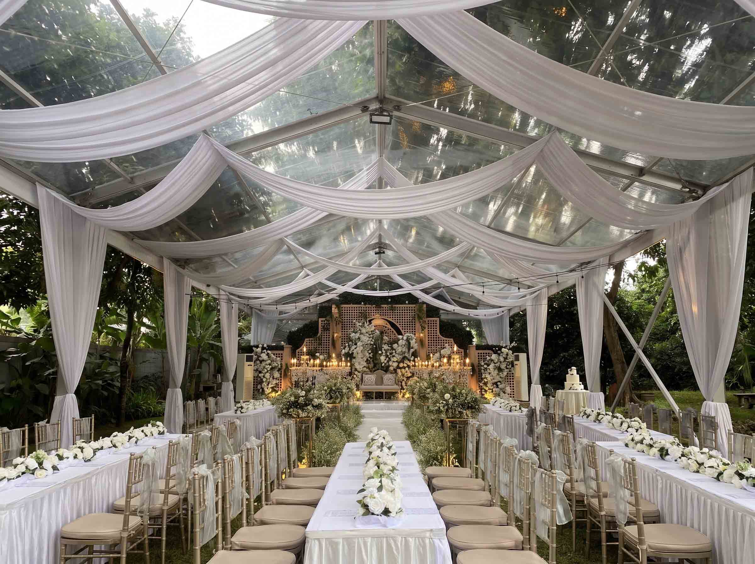sewa tenda roder transparan